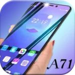 samsung galaxy a71 themes android application logo